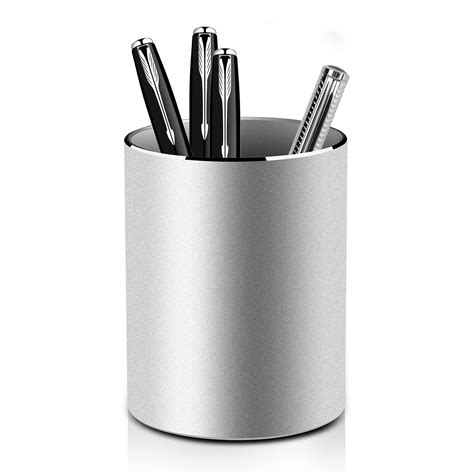 sheet metal pencil holder|pencil cup holder for desk.